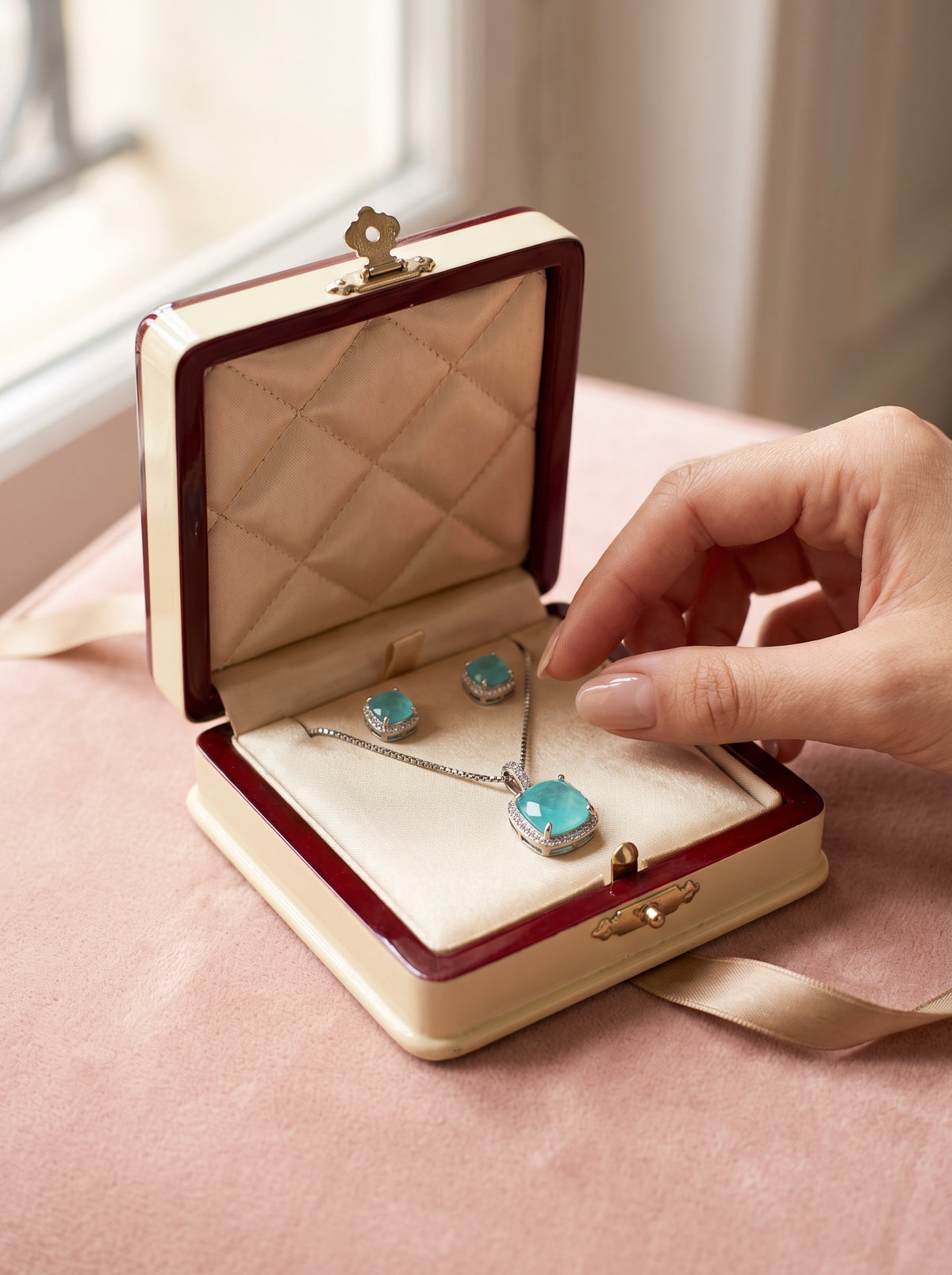Lagune Turquoise Set
