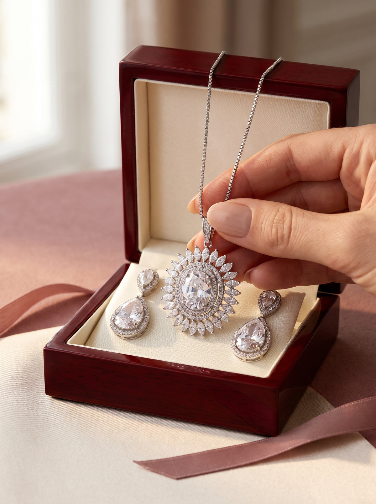 Soleil Zircon Set